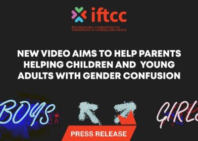 NEW VIDEO AIMS TO HELP PARENTS HELPING CHILDREN AND YOUNG ADULTS WITH GENDER CONFUSION